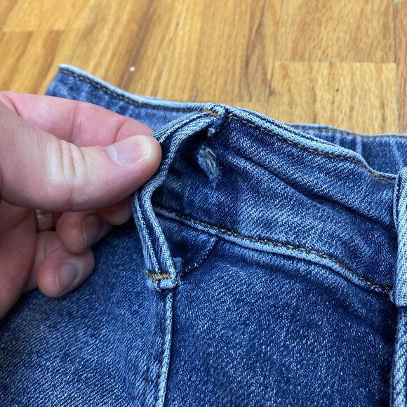 Judy blue‎ jeans women's 5 | 27x30 medium wash cargo jogger jb88779 no string - Picture 13 of 15